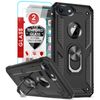 LeYi Case for iPhone 7/8 Case, iPhone 6/6S Mobile Phone Cover with HD Screen Protector