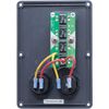 Blue Sea Systems 4321 Circuit Breaker Switch Panel, Black, Gray