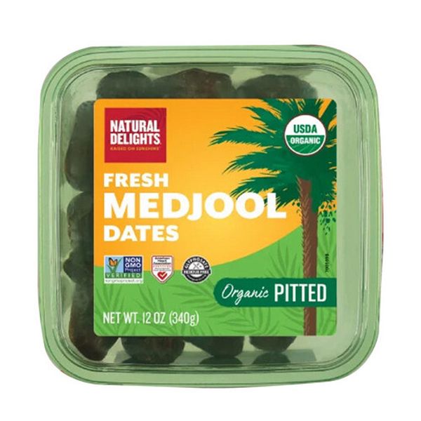 Pitted Medjool Dates 12 Oz(Case Of 12)