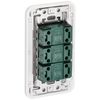 Panasonic (Panasonic) Cosmo Wide 21 Embedded hota Don Triple Switch B wtp50513wp