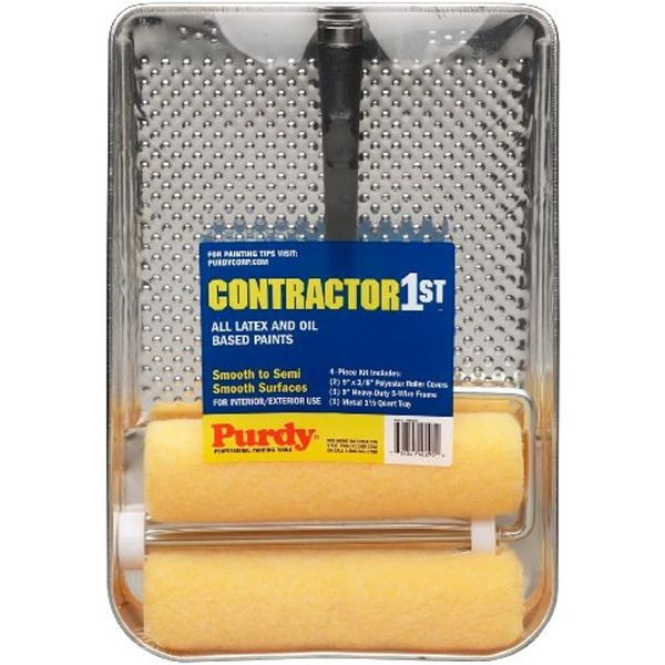 Purdy 140810200 Contractor 1st 4 Piece Paint Kit