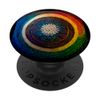 Rainbow Mandala Flower Pattern PopSockets Swappable PopGrip