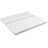 Square Coloured Drum Cake Board and White Transporting Box (Green, 8 Inch)