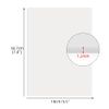 ATOMUS Blank Tattoo Practice Skin,10 Pcs Eyebrow Tattoo and Tattoo Practice Skins Double-sided Available,for Professionals and Beginners