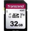 Transcend TS32GSDC420T SD Card 32GB v30 Video Speed Class