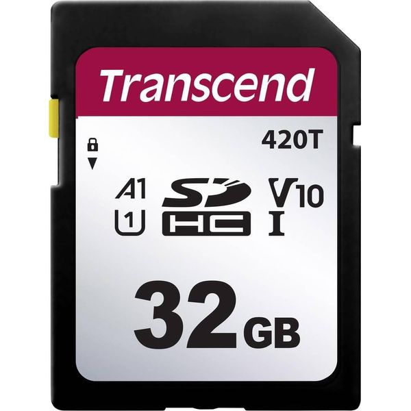 Transcend TS32GSDC420T SD Card 32GB v30 Video Speed Class