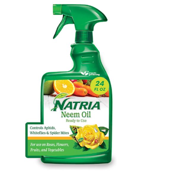 Natria 706250A Neem Oil Spray  24-Ounce for Plants Pest Organic Disease Control