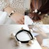nalaina Hair Elastic Pearl [Set of 5] Hair Elastic Scrunchie Bubble Simple Hair Accessory Hair Ornament Hair Clip Cute Women's Stylish Adult Commuting