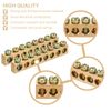 Sourcing Map 4 Pcs Brass 8 Position Ground Bus Bar Terminal Block for Electric Box