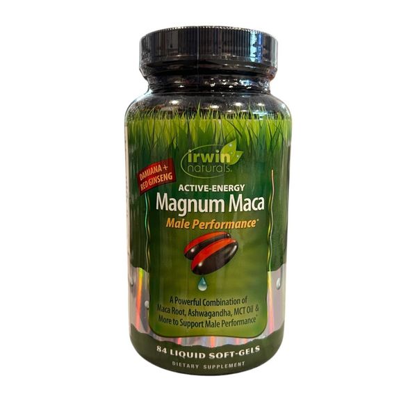 Magnum Maca Male Performance, 84 Liquid Soft-Gels