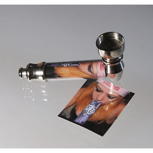 Tobacco Pipe Sticker Sleeve Girl420 One-Hitter/DM Service [For Tobacco & Dry Herbs]