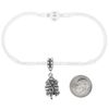 Sterling Silver Oxidized Life Jacket Puffy Vest Life Preserver Dangle Bead Charm