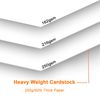 50 Sheets A4 White Card 250gsm, Thick Printer Card Paper