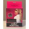 Sleep In Rollers Ponytail Curly - Brunette