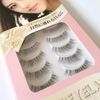 CLEAREYELASH False Eyelashes, Natural, Transparent Shaft, 3D Shape, Matsuek Construction, 10 Pairs, C03 Nature Fuss