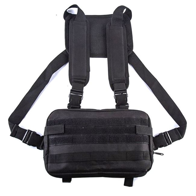 Tactical Vest Nylon military Vest chest rig Pack Pouch Holster