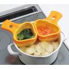 Silicone Folding Boiling Strainer Set of 2 SV-6469