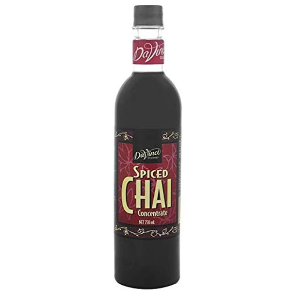 DaVinci GURMET Gourmet Chai Tea Conch Syrup PET 25.5 fl oz (750 ml)