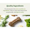 Earthbones Dental Chews for Dogs 20-50lbs, 30 Bones