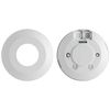 SEBSON Motion Sensor Indoor - Surface Ceiling Mounting, LED suitable, HF Motion Detector programmable, Movement Sensor 6-9m/ 360°, 3-Wire, Sensor detects Breathing movements