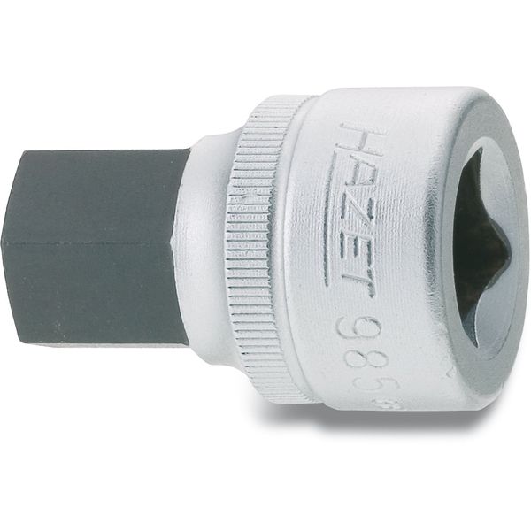 HAZET 985-17 Hexagon Profile Screwdriver Socket - Multi-Colour