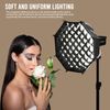 AMBITFUL 11.8"/30cm Mini Softbox Quick Release & Fold Soft Box Bowens Mount with Speedlight Bracket,Compatible with COB LED Video Light with Diffusers/Honeycomb Grid/Bag (PS 30 SE)