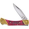 Frost Cutlery Lockback Red Jig Bone