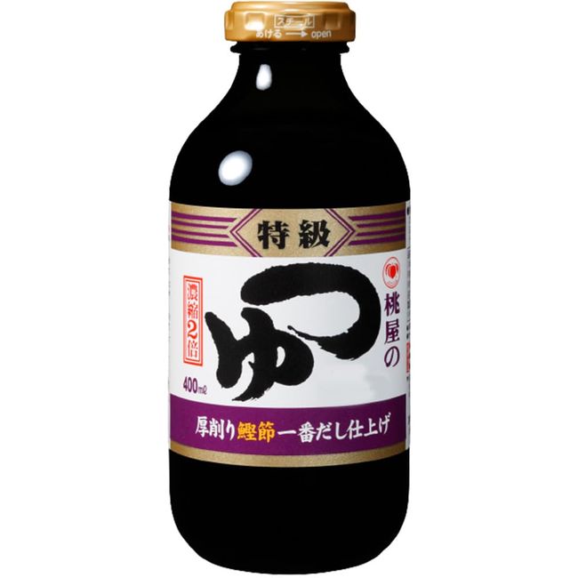 Momoya Tsuyu Special 13.5 fl oz (400 ml) [Dashi Noodle Tsuyu Soba Tsuyu 2x Soba Tsuyu]