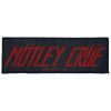 Mötley Crüe Mötley Crüe Logo Unisex Patch multicolour, 100% polyester,