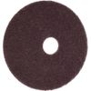 PRO SOURCE Maroon Extra Heavy Duty Floor Stripping Pads: 5 Pack, 17" Diameter