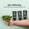 Activated Charcoal Epic Whitening Fluoride Free Toothpaste, Fresh Mint + C