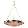 Pure Copper 18" Hanging Bird Bath by Good Directions