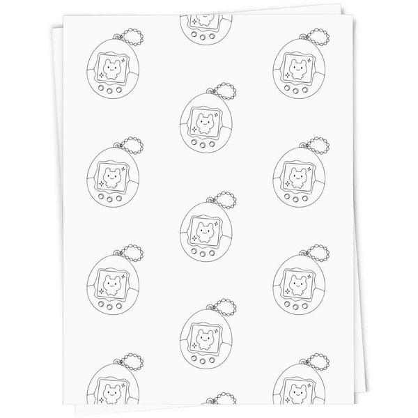 A1 'Electronic Pet' Gift Wrap/Wrapping Paper Sheet (GI00109239)