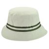 Kangol Stripe Lahinch Bucket Hat, Beige, Small