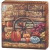 Primitives by Kathy Fall Farm Wagon Block Sign