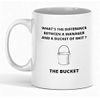 Rude Sarcastic Work Management Design Coffee Mug