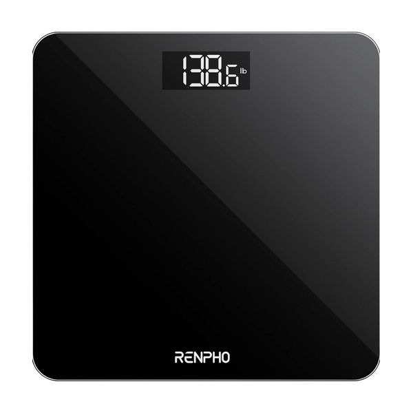 RENPHO Digital Body Weight Scale up to 400 lbs-Black NEW