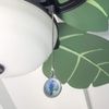 GRAPHICS & MORE Blue Jay Watercolor Northeastern Bird Ceiling Fan and Light Pull Chain
