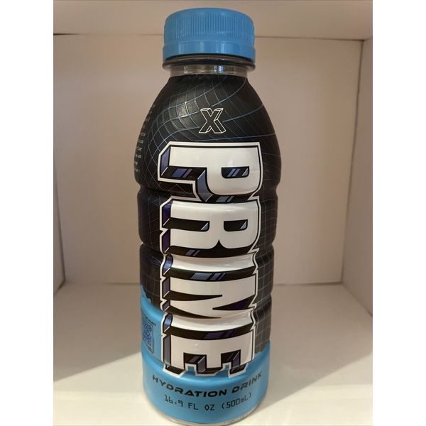 NEW PRIME X TREASURE HUNT HYDRATION DRINK 1 FULL 16.9 FL OZ BLUE BOTTLE