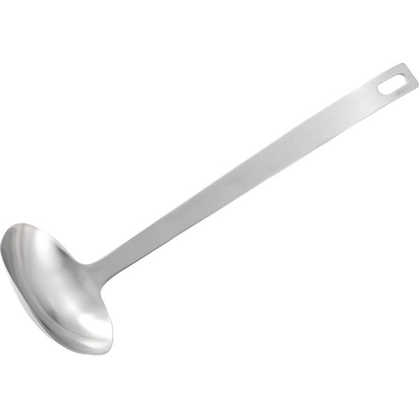 Yoshikawa Aikata PD3004 Ladle, Made in Japan, Easy to Scoop, Easy to Clean, Stainless Steel, Dishwasher Safe