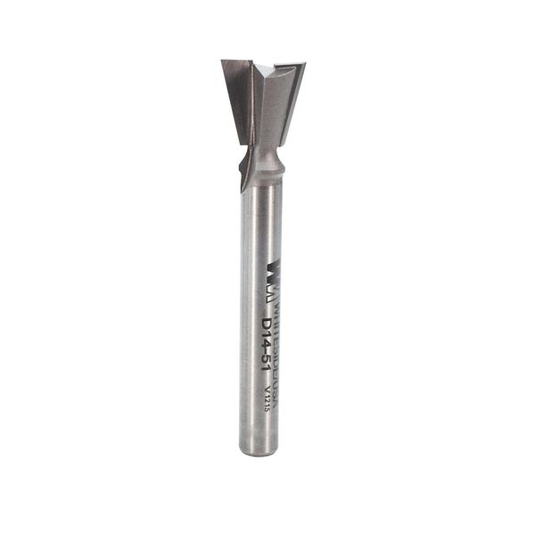 Whiteside Router Bits D14-51 Dovetail Bit with 1/2-Inch Large Diameter and 1/2-Inch Cutting Length