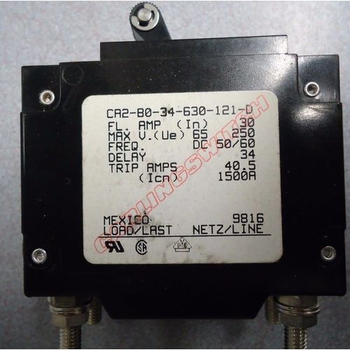 Circuit Breakers 30 A TWO POLE