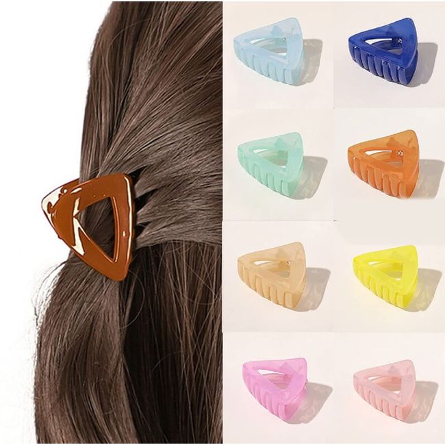 Women small hair claw clip Hair Crab Clamp Ponytail Holder Hair Clip Barrettes Headpiece Hair Clips Women and Girls , Hair claw clips for thick hair women , gifts for women (#3)