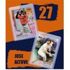Jose Altuve Baseball Cards Assorted (5) Bundle - Houston Astros Trading Cards