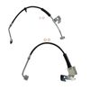 TRQ Front Brake Hose Set Compatible with 2002-2005 Dodge Ram 1500