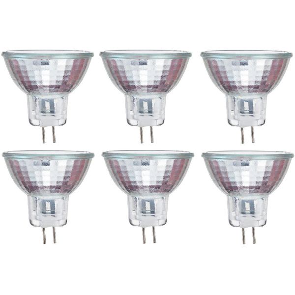 Philips 417220 Landscape Lighting and Indoor Flood 10-Watt MR11 12-Volt Light Bulb 6-Pack