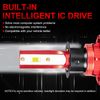 4x H1 LED Headlight Bulbs Conversion Kit High Low Beam 6000K Super Bright White