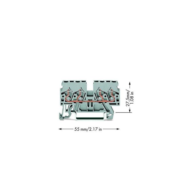 Opening terminal for 4 Core Content: 1 pc (s) WAGO 870-831 100 (Old Version)