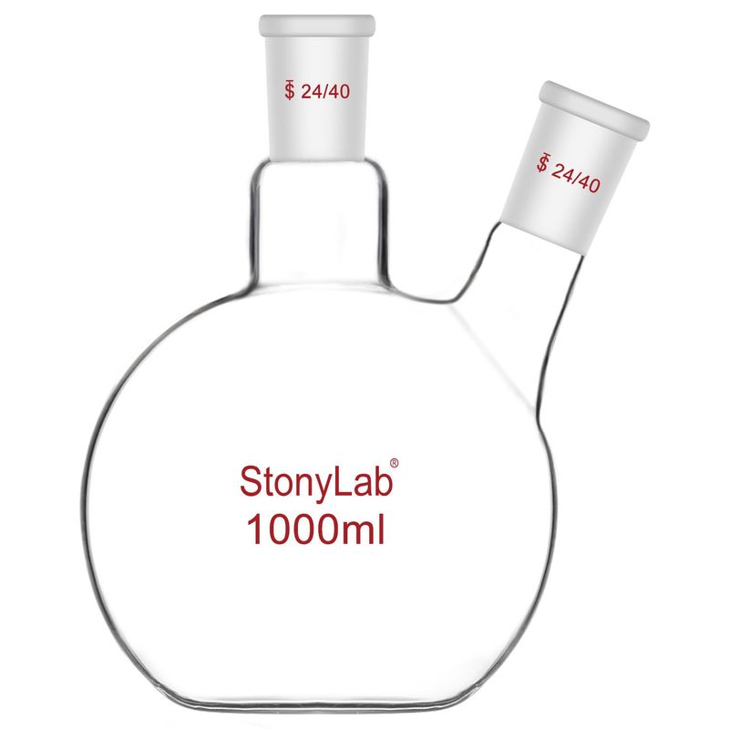 Stonylab Borosilicaatglas Recuperatie Kolf 500 Ml - 24/40 Buitenste