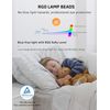 2 Pack Soft White Night Light Dusk To Dawn Sensor Adjustable Brightness 0.6W